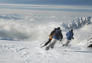 winter-skifahren