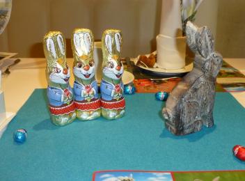 Il coniglietto di Pasqua vi saluta!